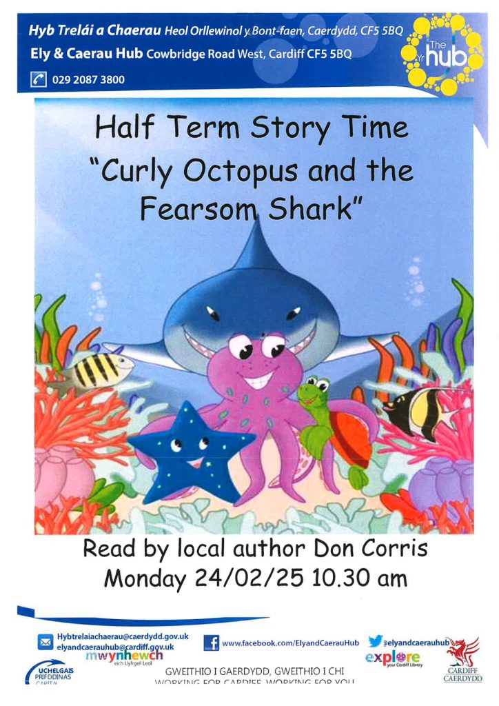 Cardiff Ely octopus-storytime