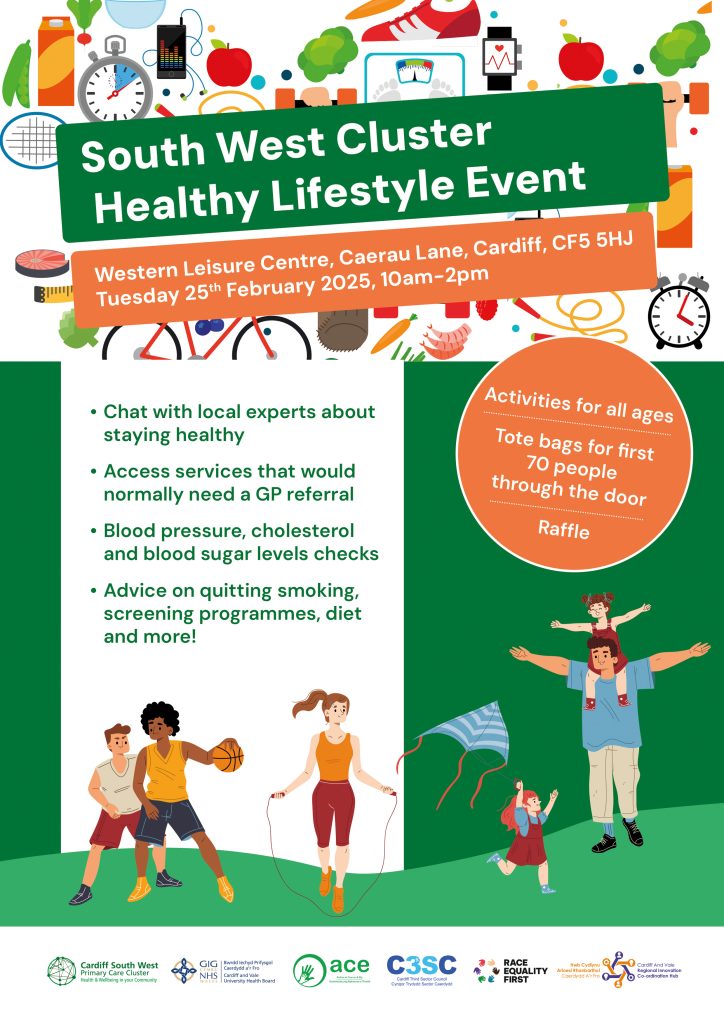 Cardiff Ely South-West Cluster Healthy Lifestyle Event