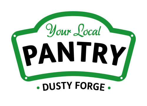 pantry logo - dusty forge